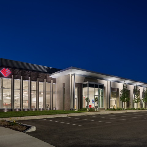 An exterior photo of the Southeast Venture headquarters building.