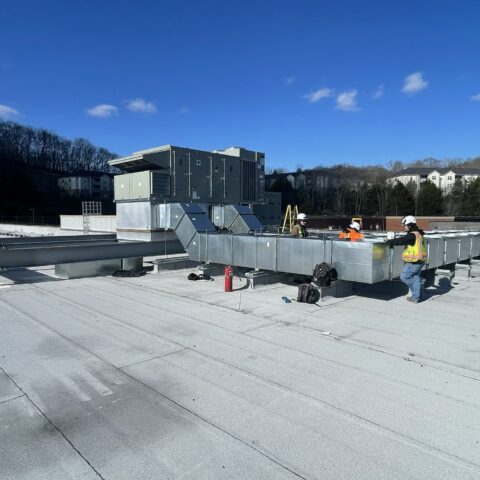 a building under construction