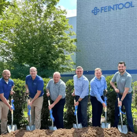 Feintool Groundbreaking Ceremony