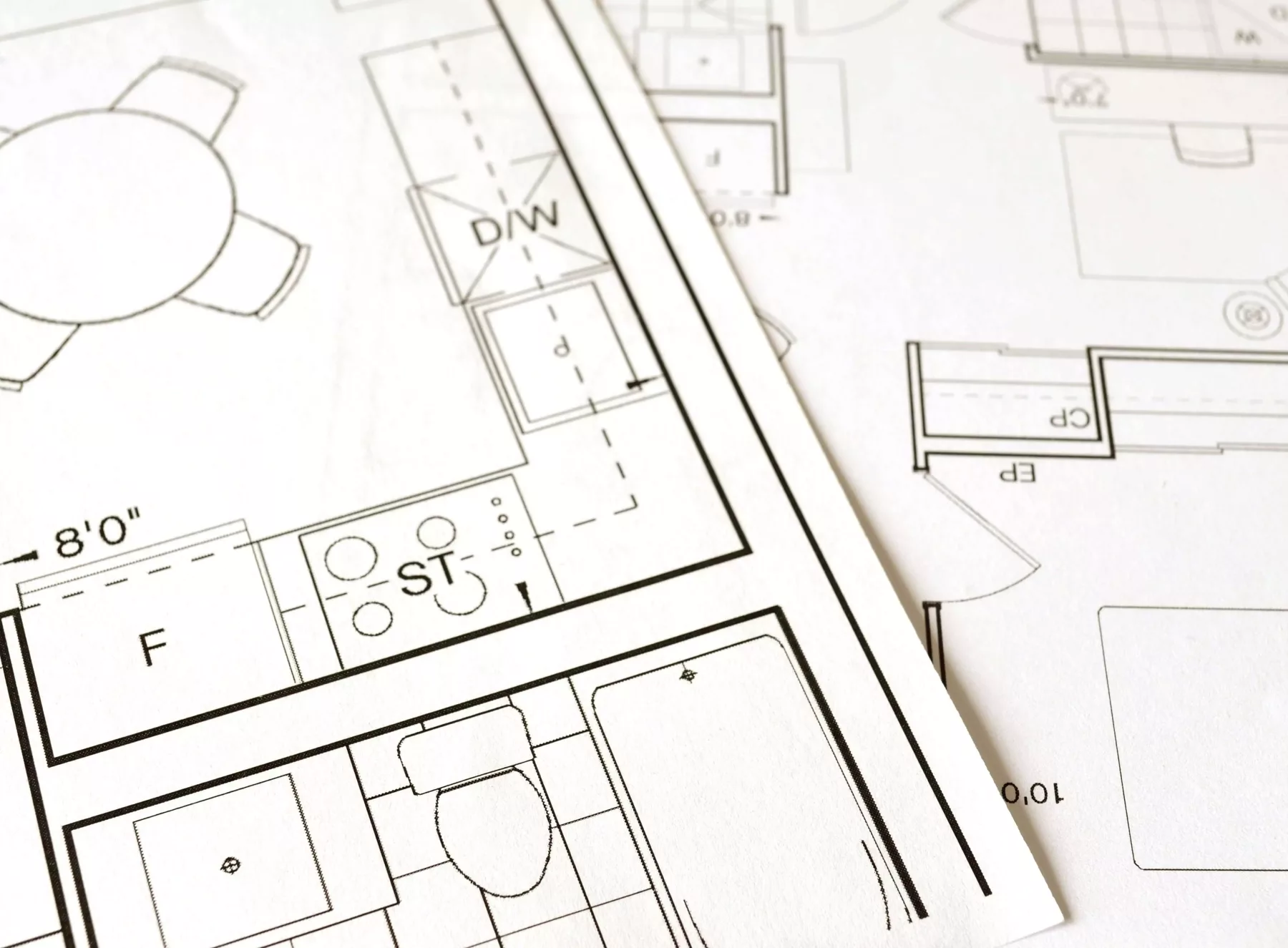 pre-construction floor plans